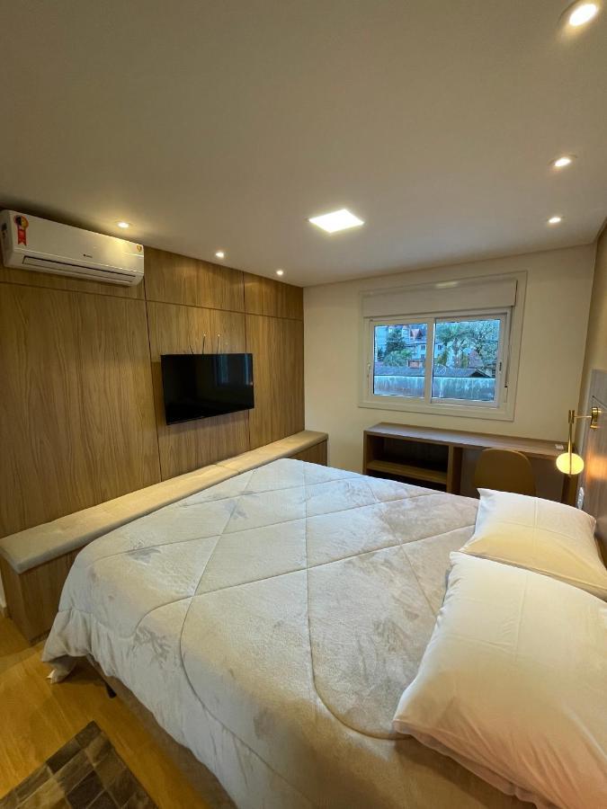 Apartamento Espetacular, 2 Suites, A 30M Da Rua Coberta กรามาโด ภายนอก รูปภาพ
